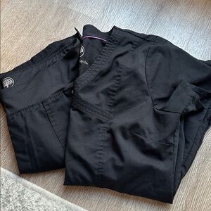 Healing hands purple label scrubs